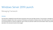 Windows Server 2019 SMB Messaging Framework
